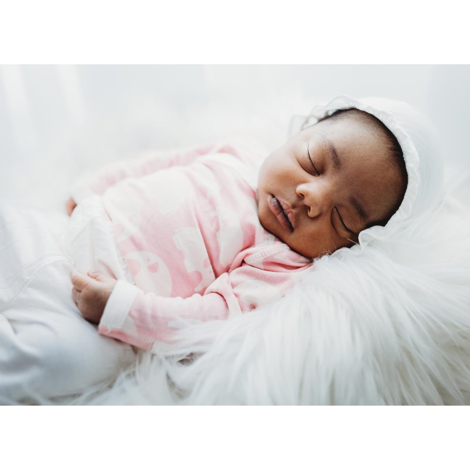 Essentials Ruffle Kimono Newborn Gift Set in Lotus Elephant (356048)