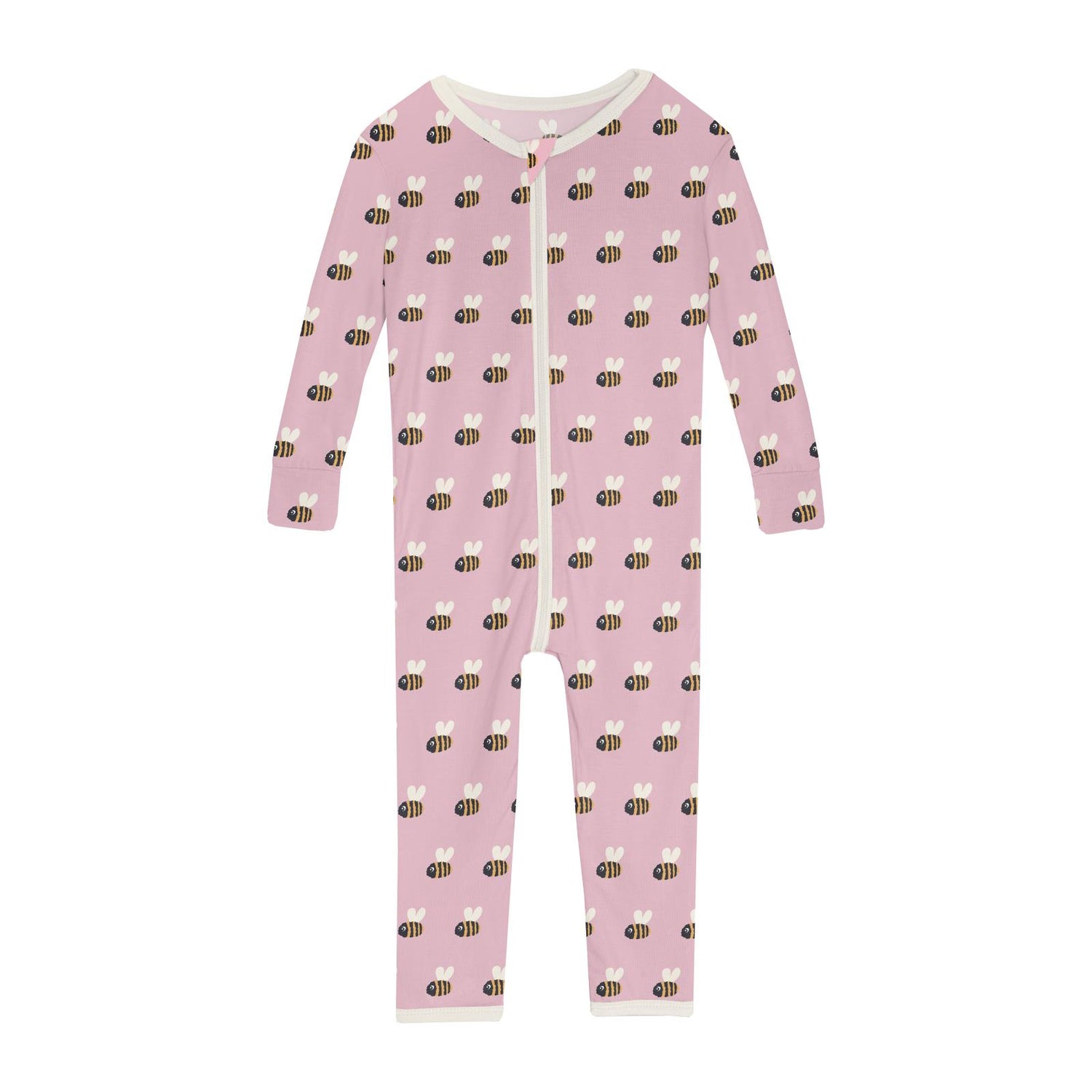 Print Convertible Sleeper with Zipper in Cake Pop Baby Bumblebee