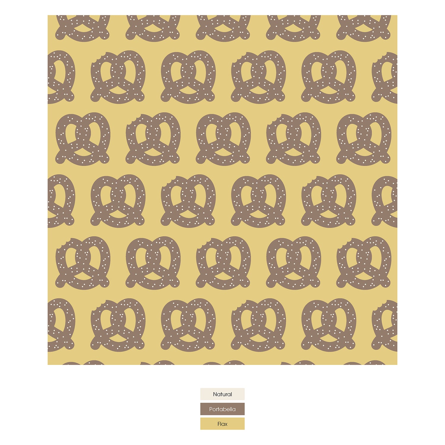 Print Training Pants in Flax Giant Pretzel (339677)