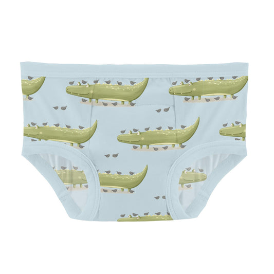 Print Training Pants in Spring Sky Croc & Friends (362529)