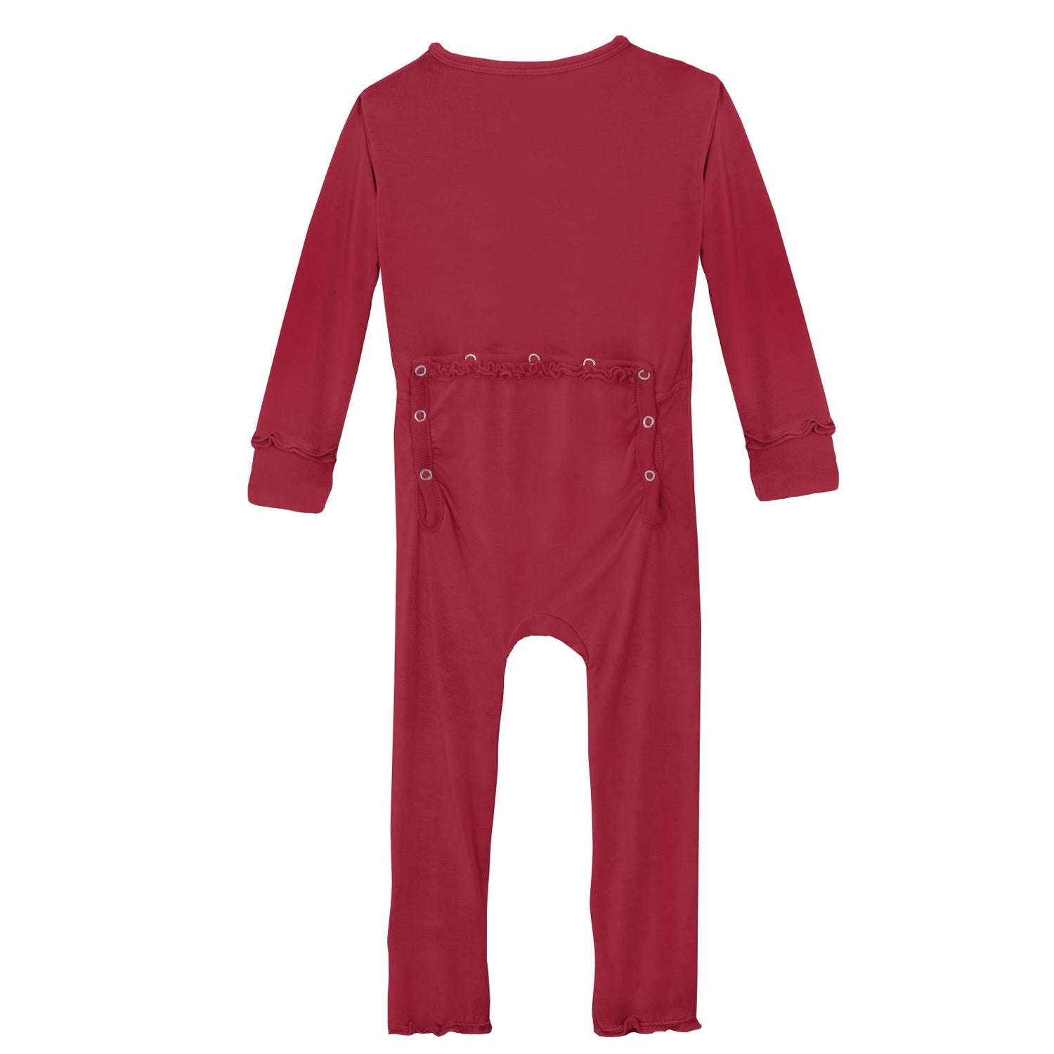 Muffin Ruffle Coverall in Crimson (344933)