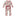 Print Muffin Ruffle Coverall with 2 Way Zipper in Baby Rose Gnomes