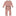 Print Muffin Ruffle Coverall with 2 Way Zipper in Blush Rudolph