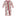 Print Muffin Ruffle Coverall with 2 Way Zipper in Baby Rose Gnomes