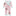 Print Long Sleeve Kimono Double Ruffle Romper in Cake Pop Donuts and Sprinkles (312534)