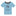 Short Sleeve Crew Neck Graphic Tee in Seaside Blue Perfect Dog (312531)