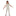 Print Short Sleeve Pajama Set in Natural Egg Hunt (359811)