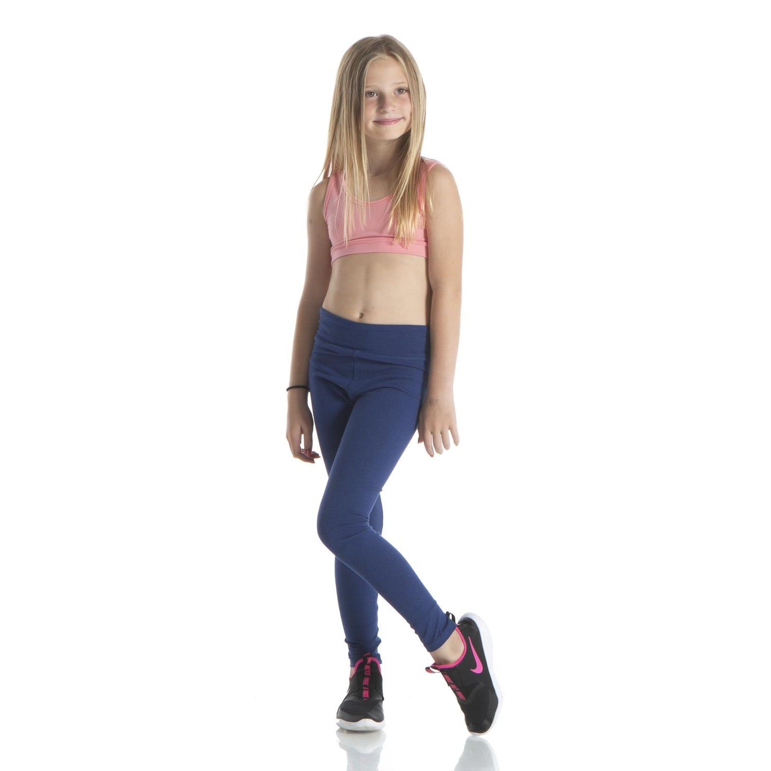 Luxe Stretch Leggings in Flag Blue (274812)