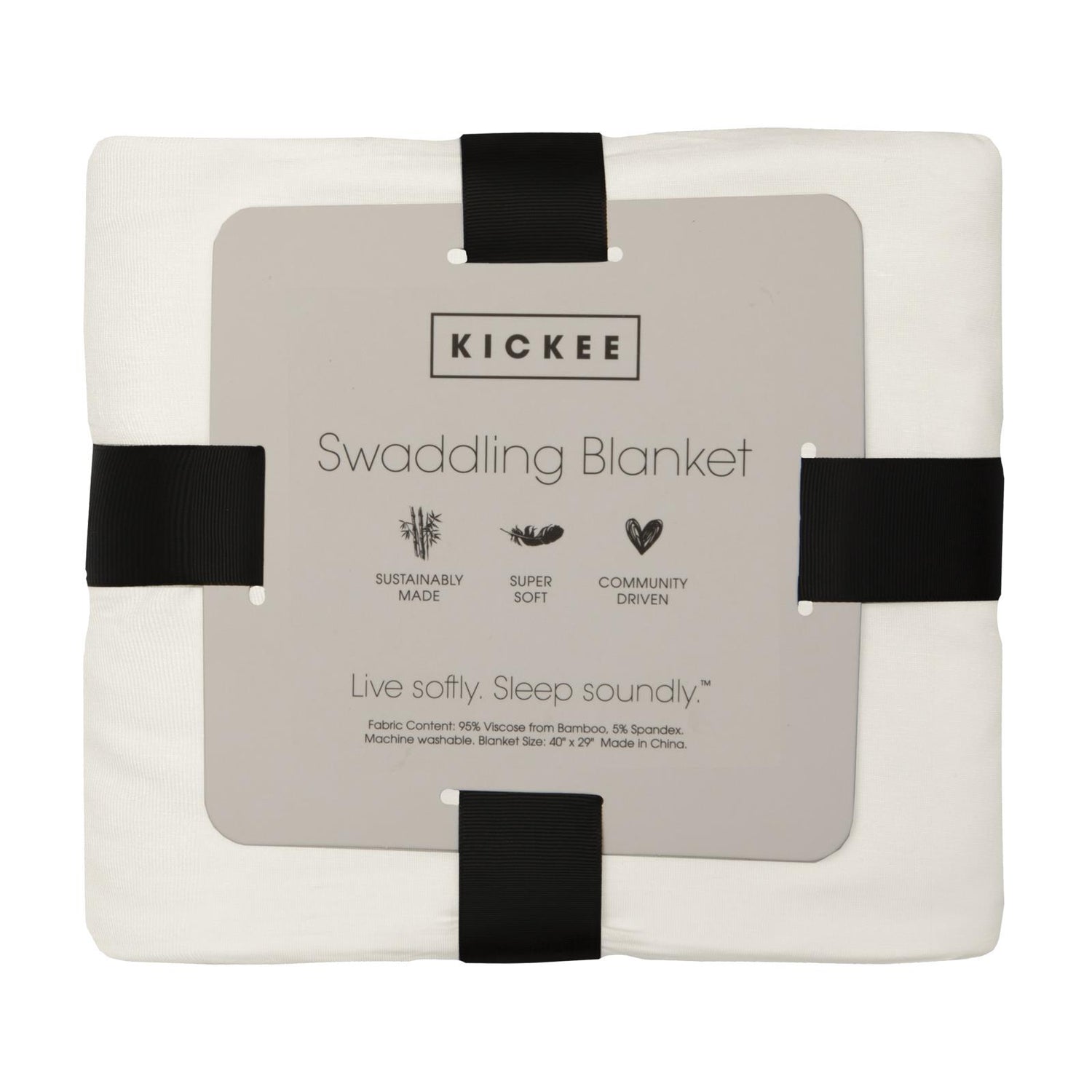 Print Swaddling Blanket in Thistle Morning on the Farm (356756)