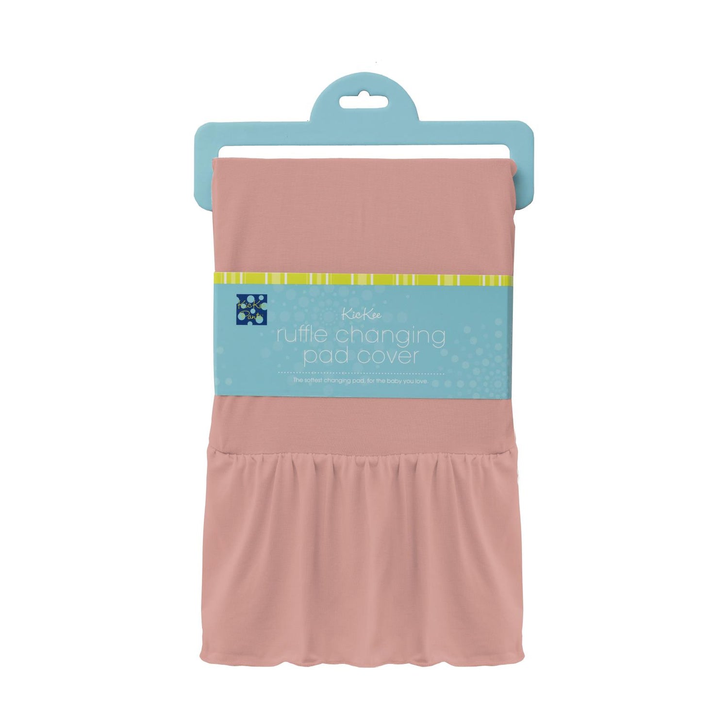 Ruffle Changing Pad Cover in Blush (222176)