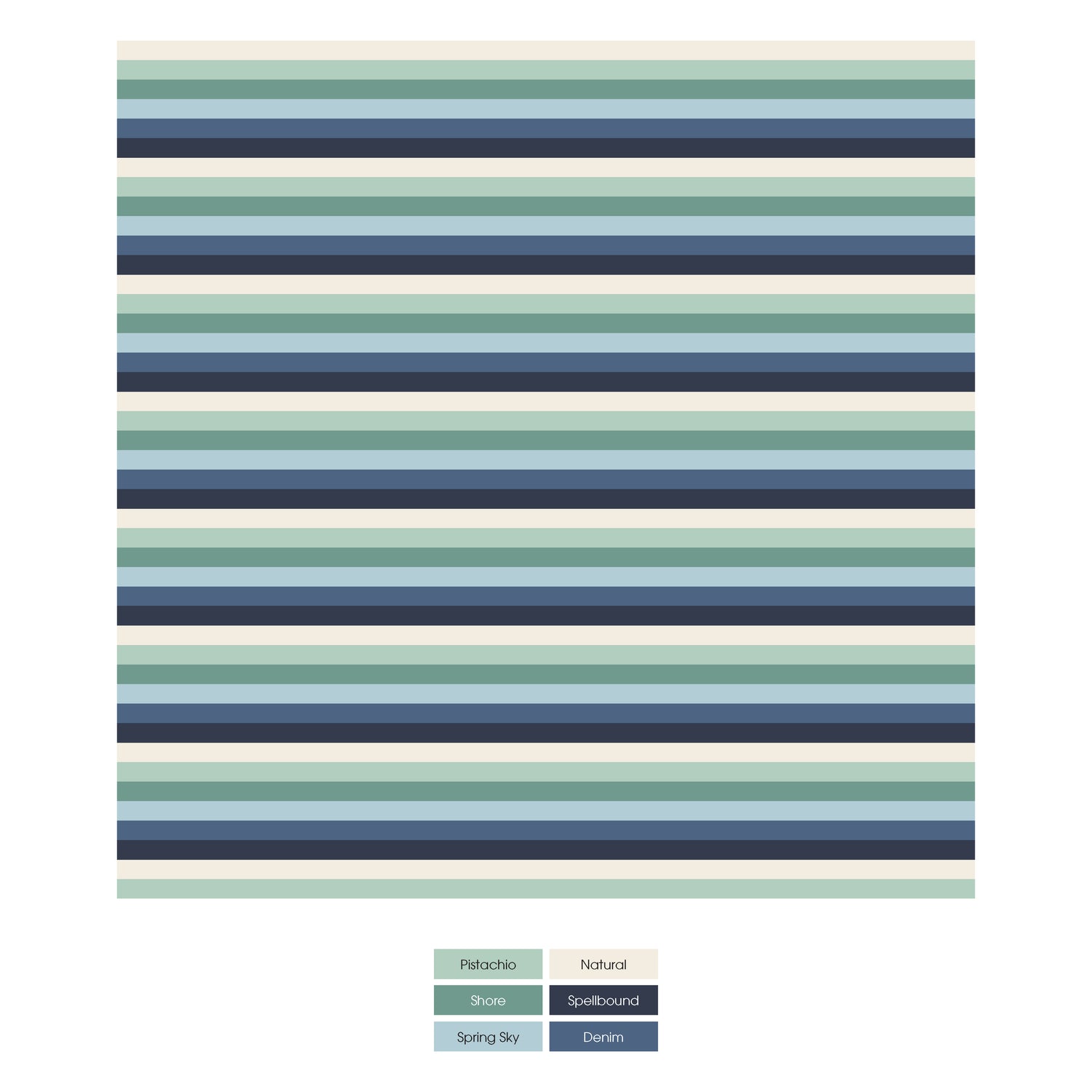 Men's Print Boxer Brief in Denim Stripe (374935)