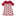 Print Short Sleeve Swing Dress in Baby Rose Little Red Let's Be Friends (293024)
