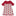 Print Classic Short Sleeve Swing Dress in Baby Rose Little Red Let's Be Friends