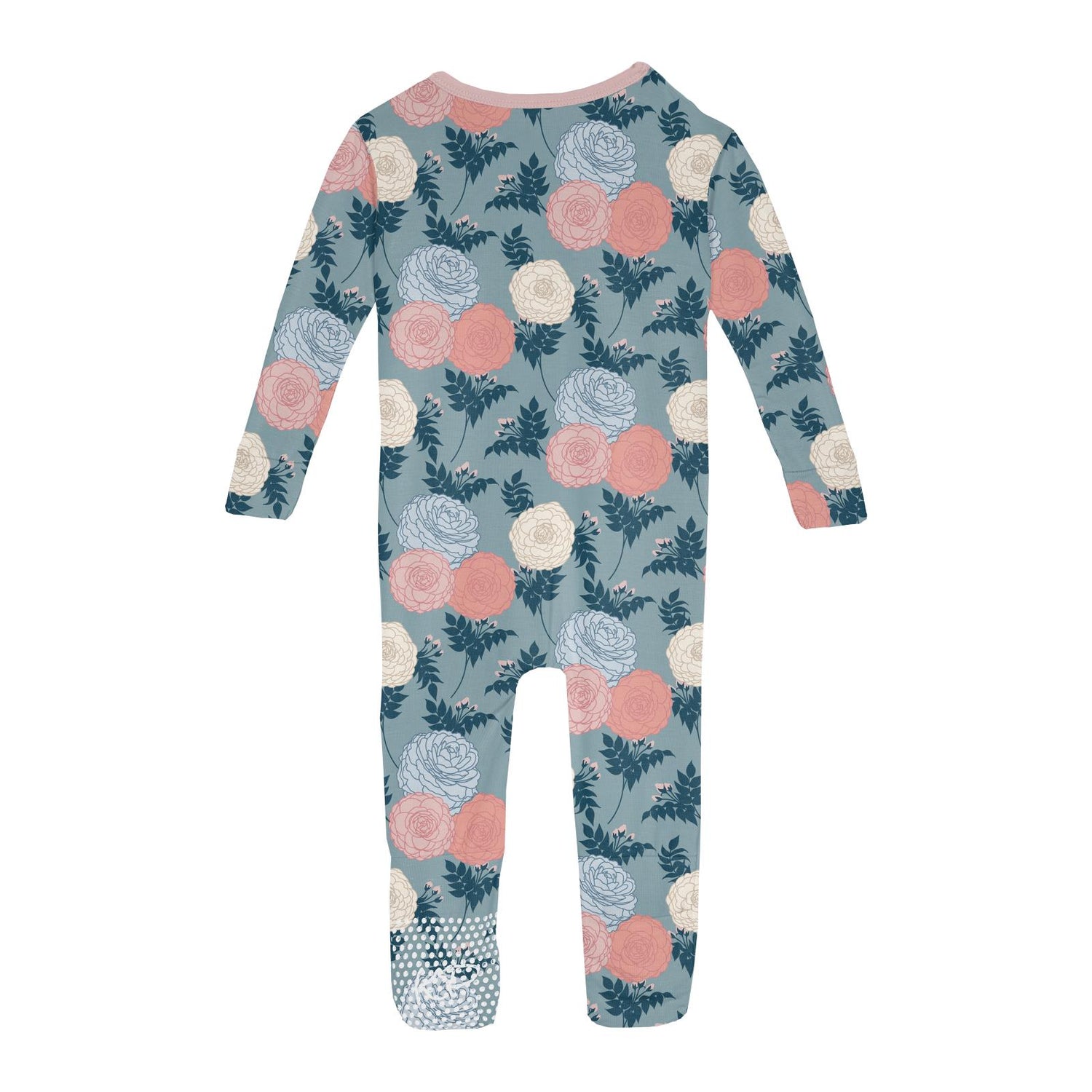Print Convertible Sleeper with Zipper in Stormy Sea Enchanted Floral