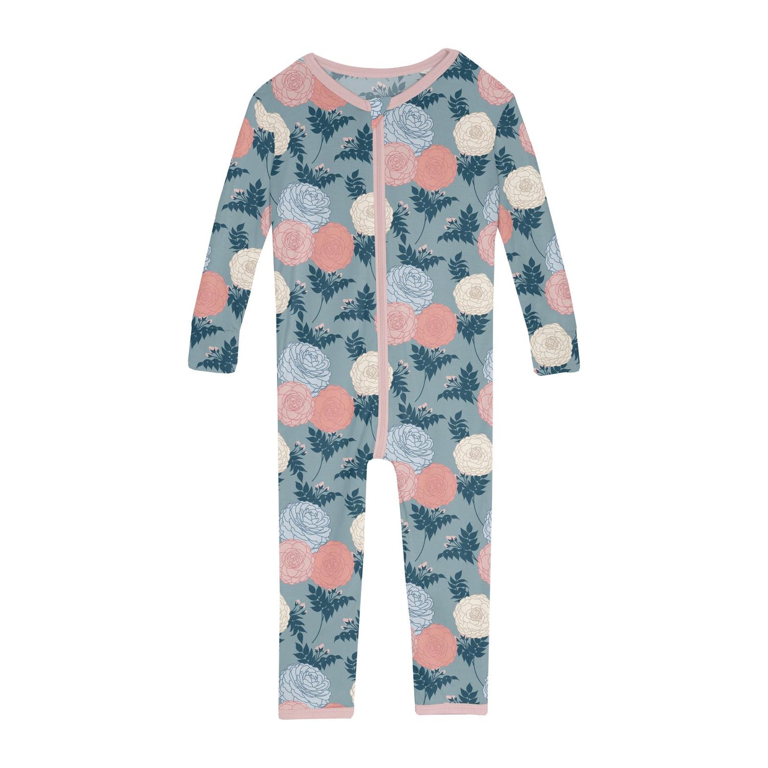 Print Convertible Sleeper with Zipper in Stormy Sea Enchanted Floral