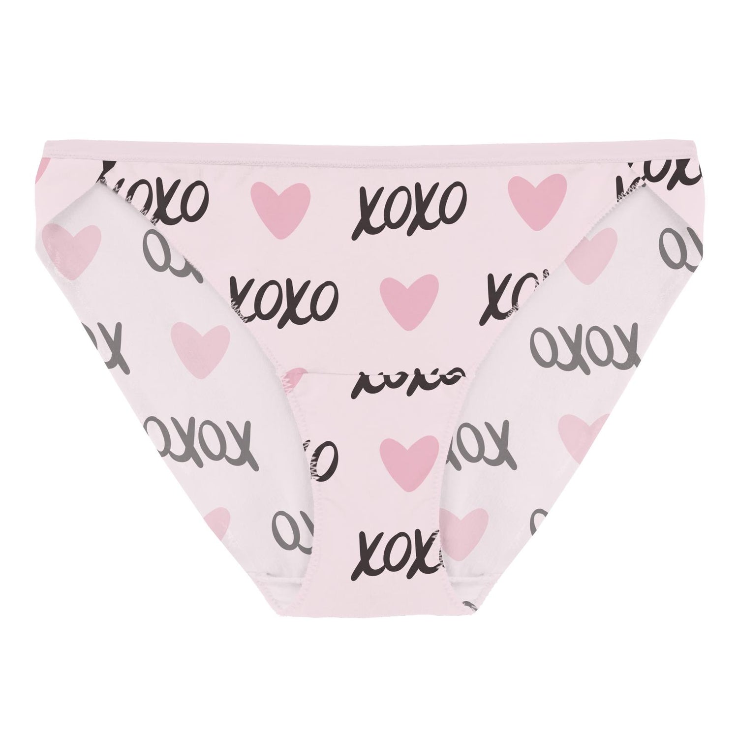 Women's Print Bikini Brief in Shrinking Violet XOXO (314784)