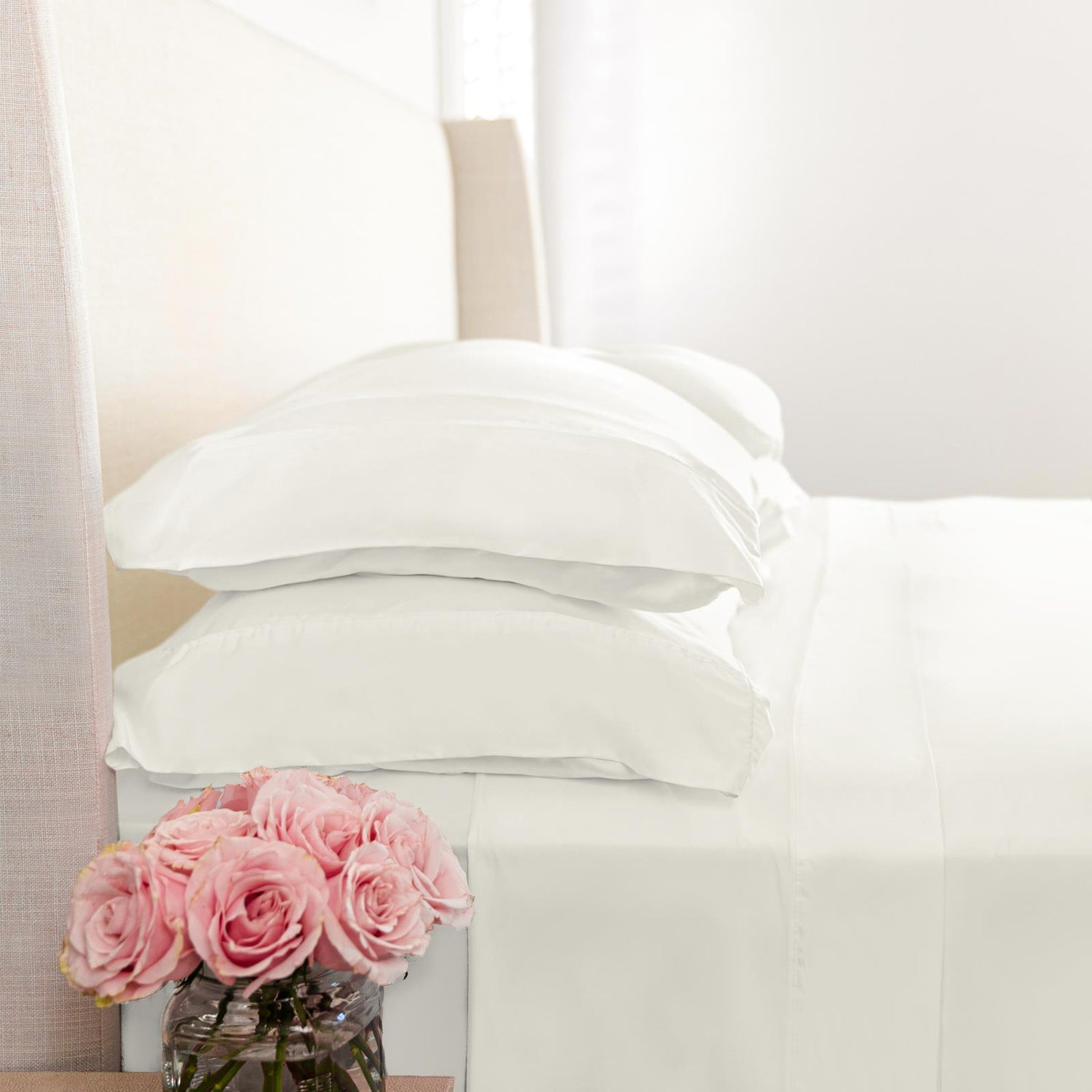 Woven Sheet Set in Ivory (359531)
