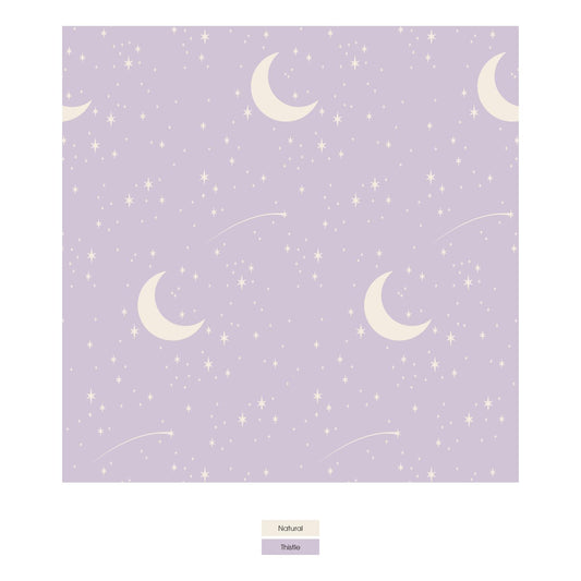 Print Bib Set of 3 in Cake Pop Berry Picking, Thistle Starry Sky & Moon & Latte Butterflies (360186)
