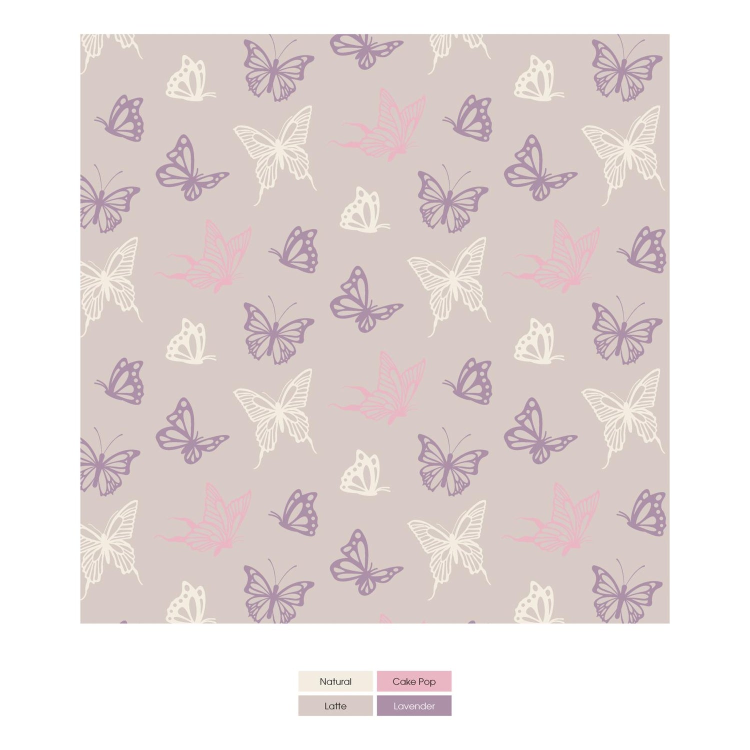 Print Bib Set of 3 in Cake Pop Berry Picking, Thistle Starry Sky & Moon & Latte Butterflies (360181)