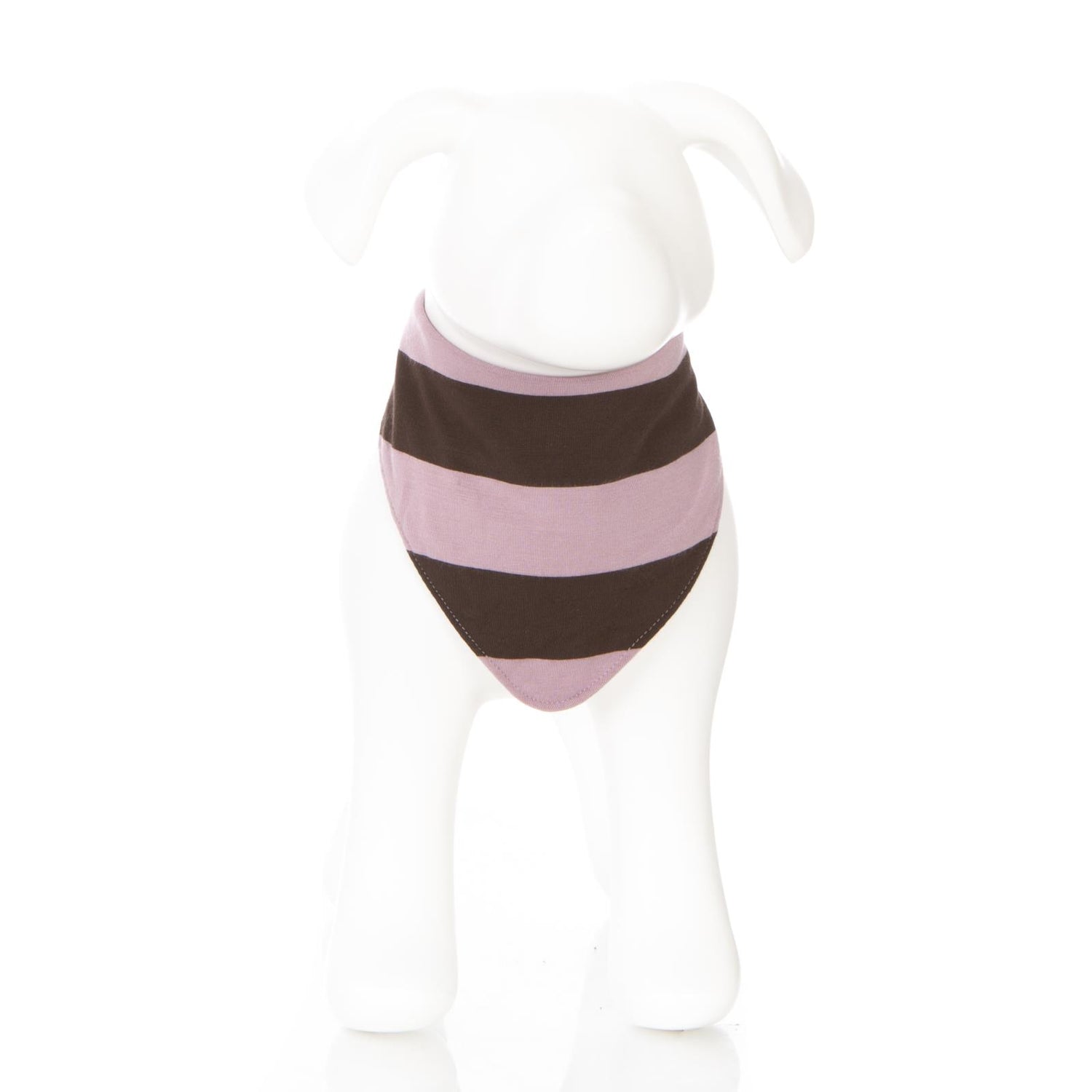 Print Dog Bandana in Paleontology Flora Stripe