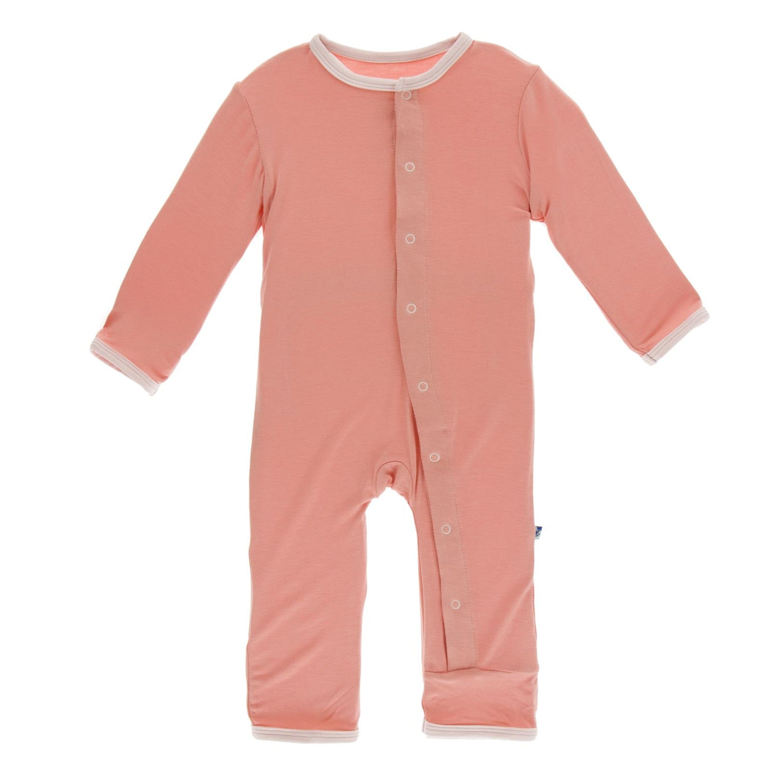 Holiday Applique Coverall in Blush Big Sister