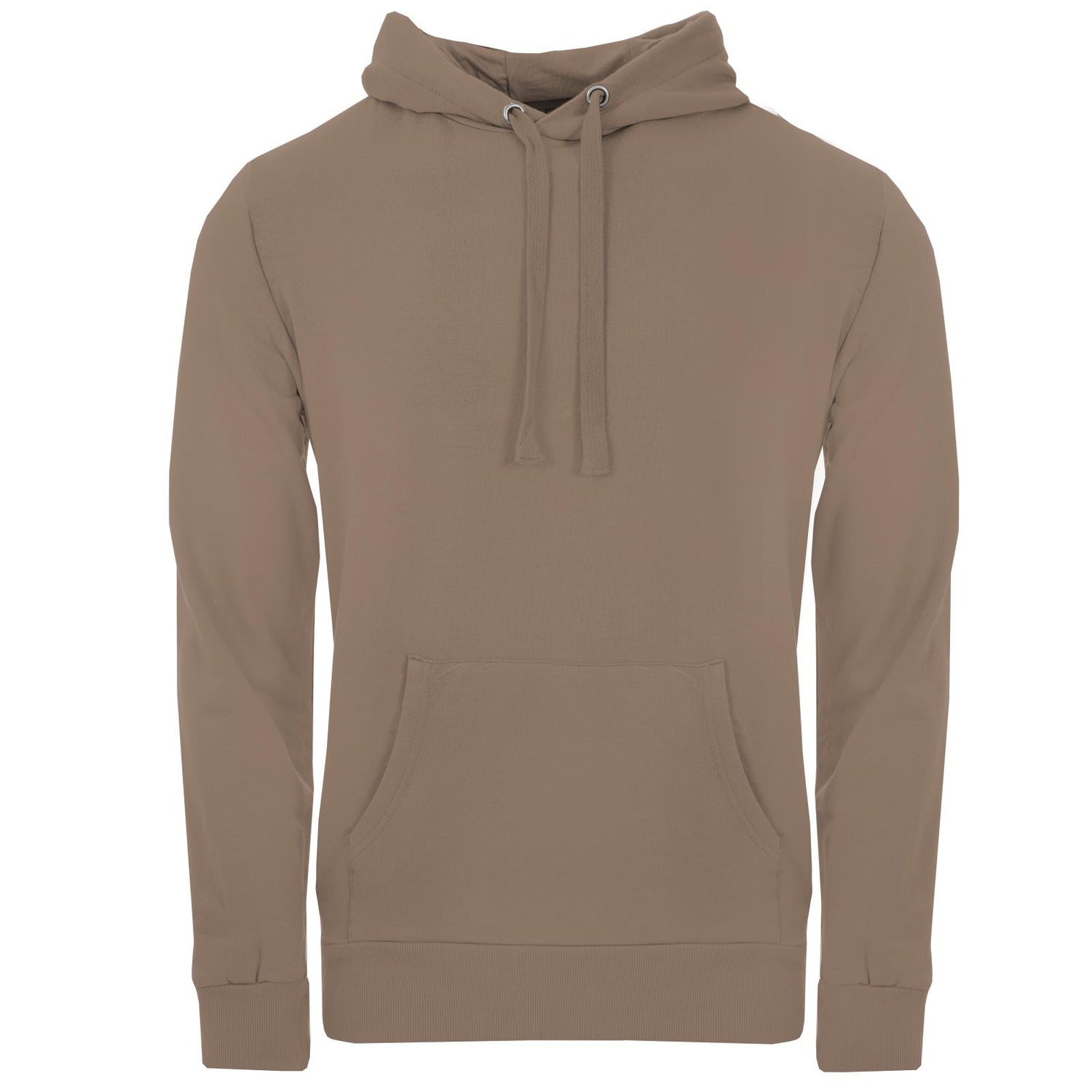 Men's Fleece Kangaroo Pocket Pullover in Portabella (333436)