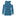 Fleece Open-Shoulder Pullover in Cerulean Blue