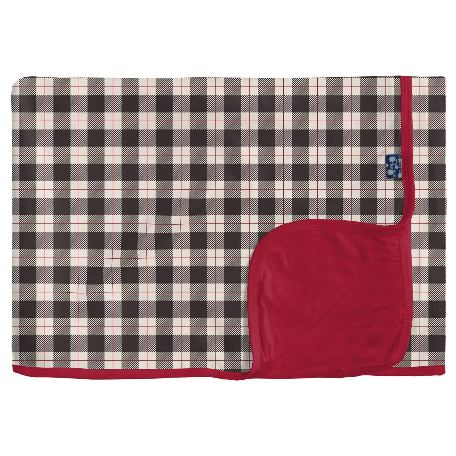 Print Toddler Blanket in Midnight Holiday Plaid (198620)