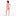 Women's Solid Classic Thong Underwear in Strawberry