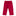 Fleece Straight Leg Sweatpants in Crimson