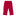 Fleece Straight Leg Sweatpants in Crimson