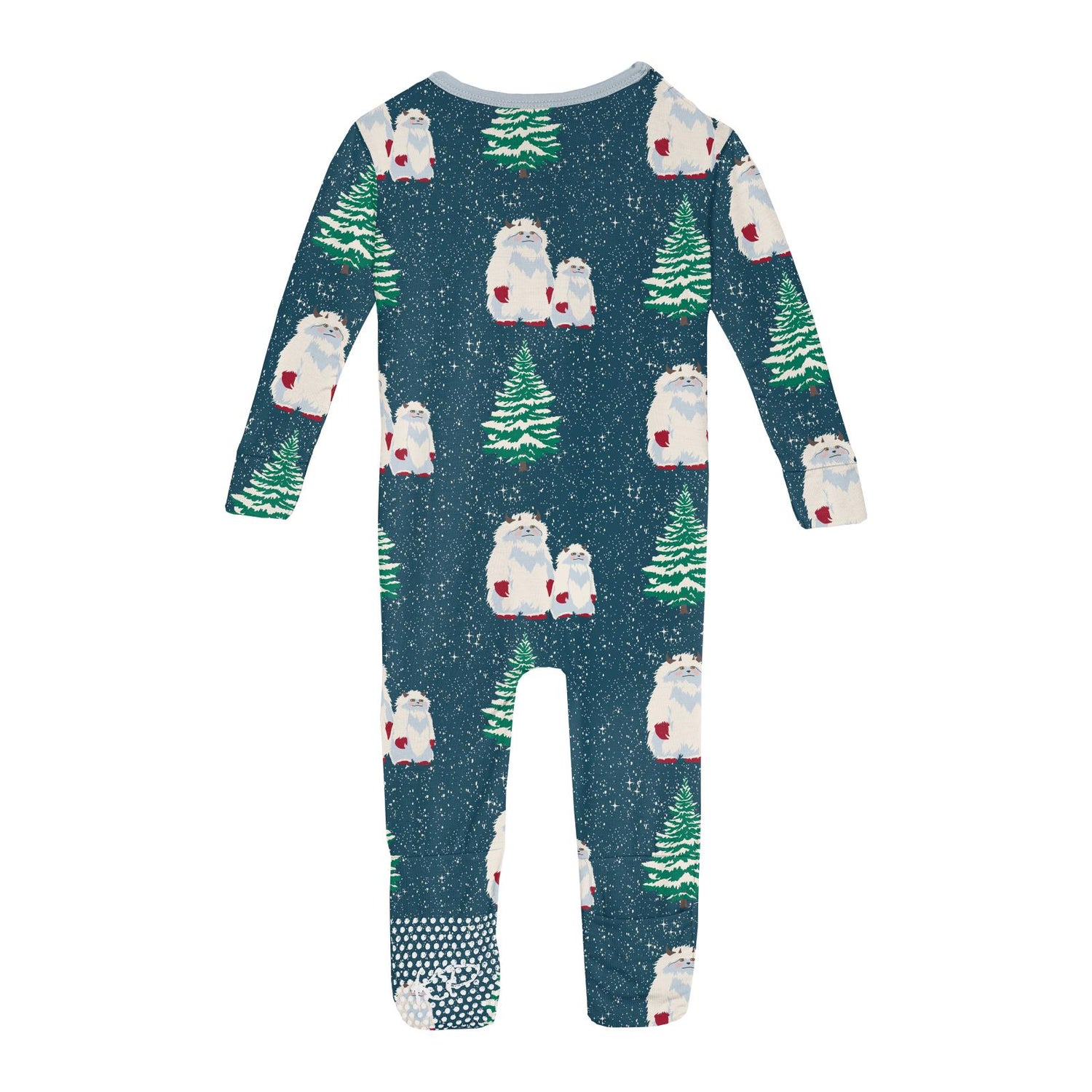Print Convertible Sleeper with Zipper in Peacock Yeti
