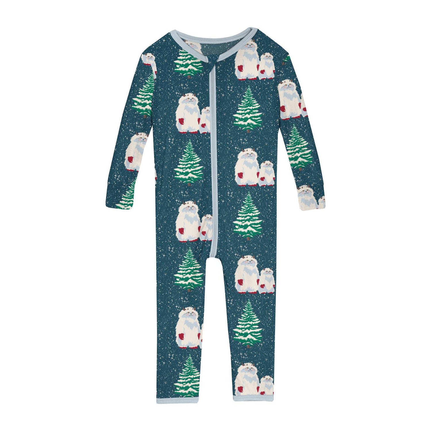 Print Convertible Sleeper with Zipper in Peacock Yeti (301554)