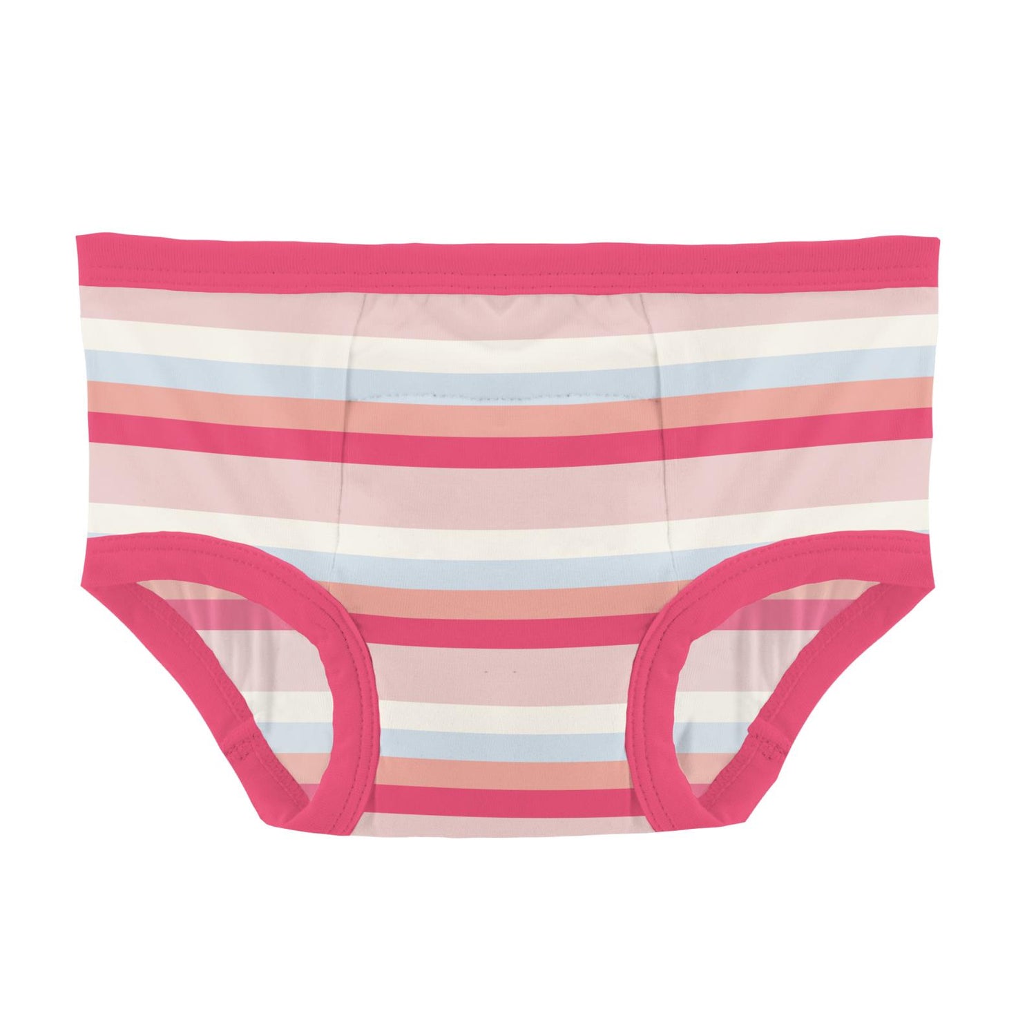 Print Training Pants Set of 2 in Baby Rose Stripe & Baby Rose Gnomes