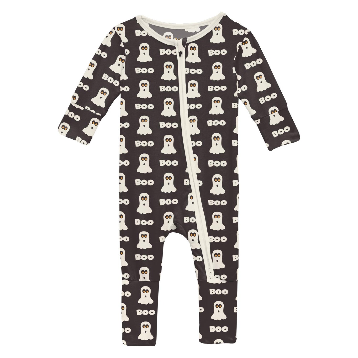Print Convertible Coverall in Midnight Boo (372399)