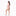 Women's Print Classic Thong in Peach Blossom Lace