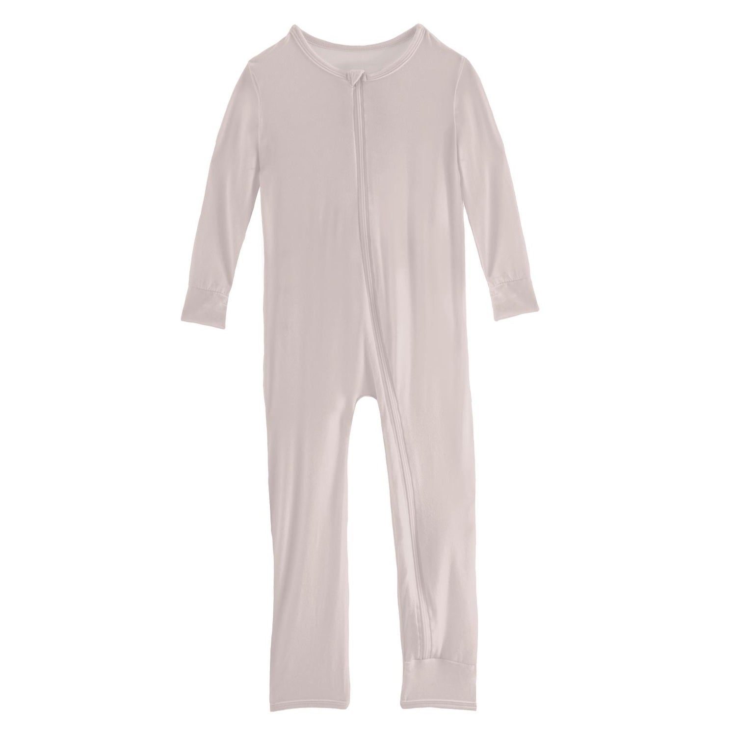 Coverall with Zipper in Baby Rose (141143)