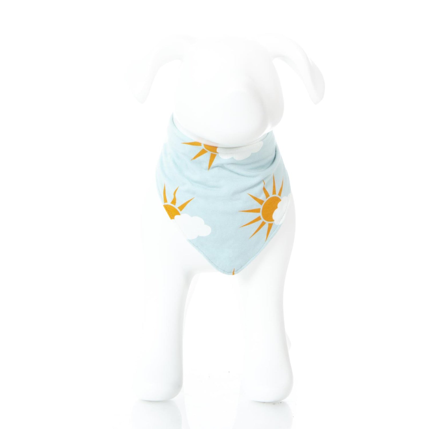 Print Dog Bandana in Spring Sky Partial Sun