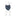 Print Dog Bandana in Navy Cornflower and Bee