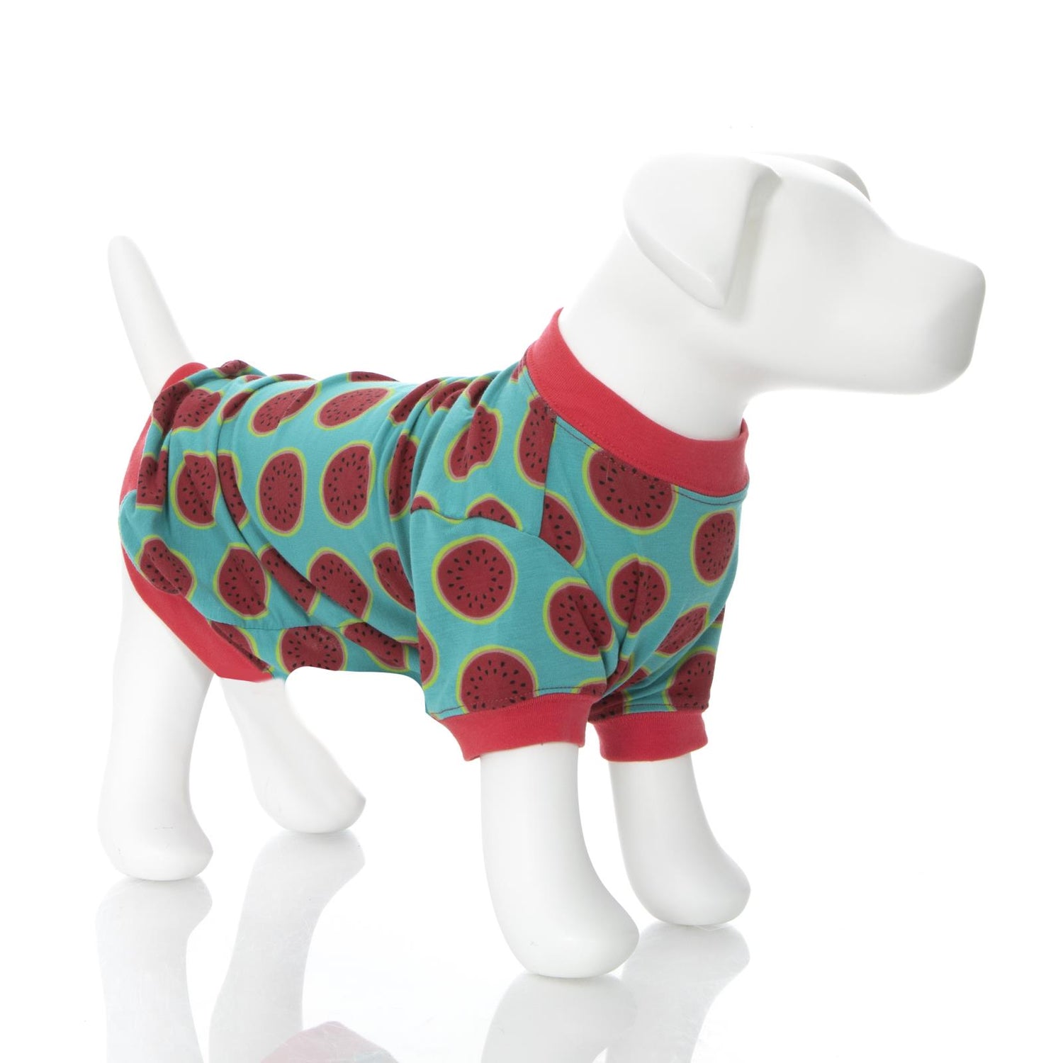 Print Dog Jammies in Neptune Watermelon