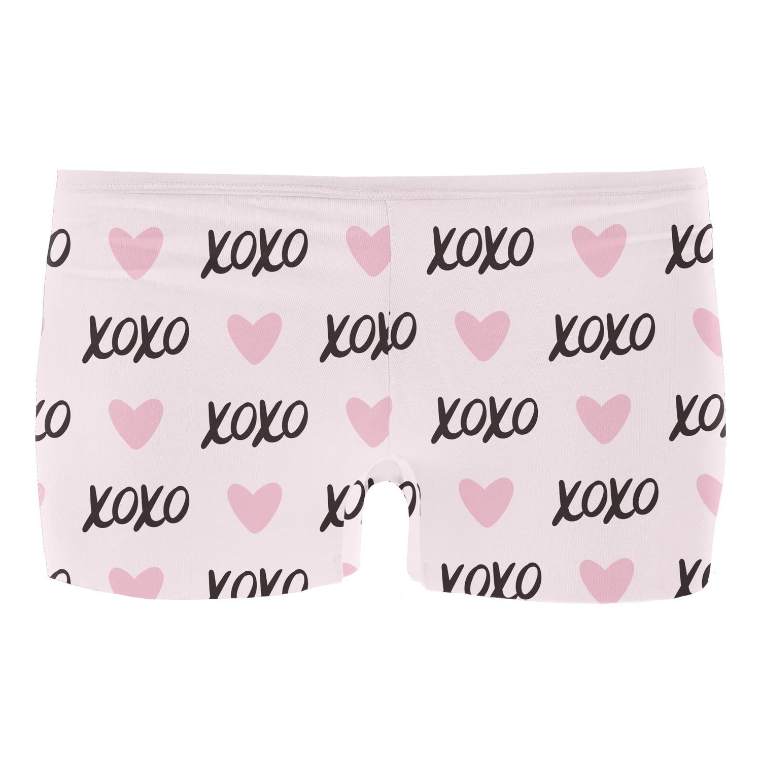 Women's Print Boy Short Underwear in Shrinking Violet XOXO (315163)