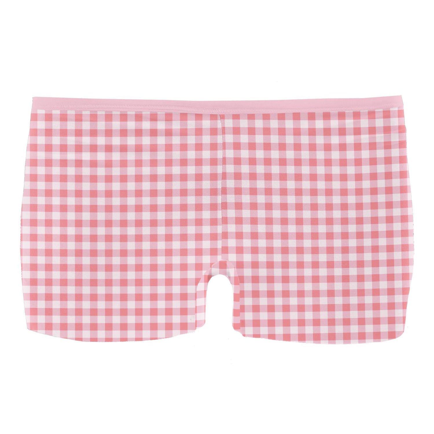 Women's Print Boy Short Underwear in Cake Pop Gingham