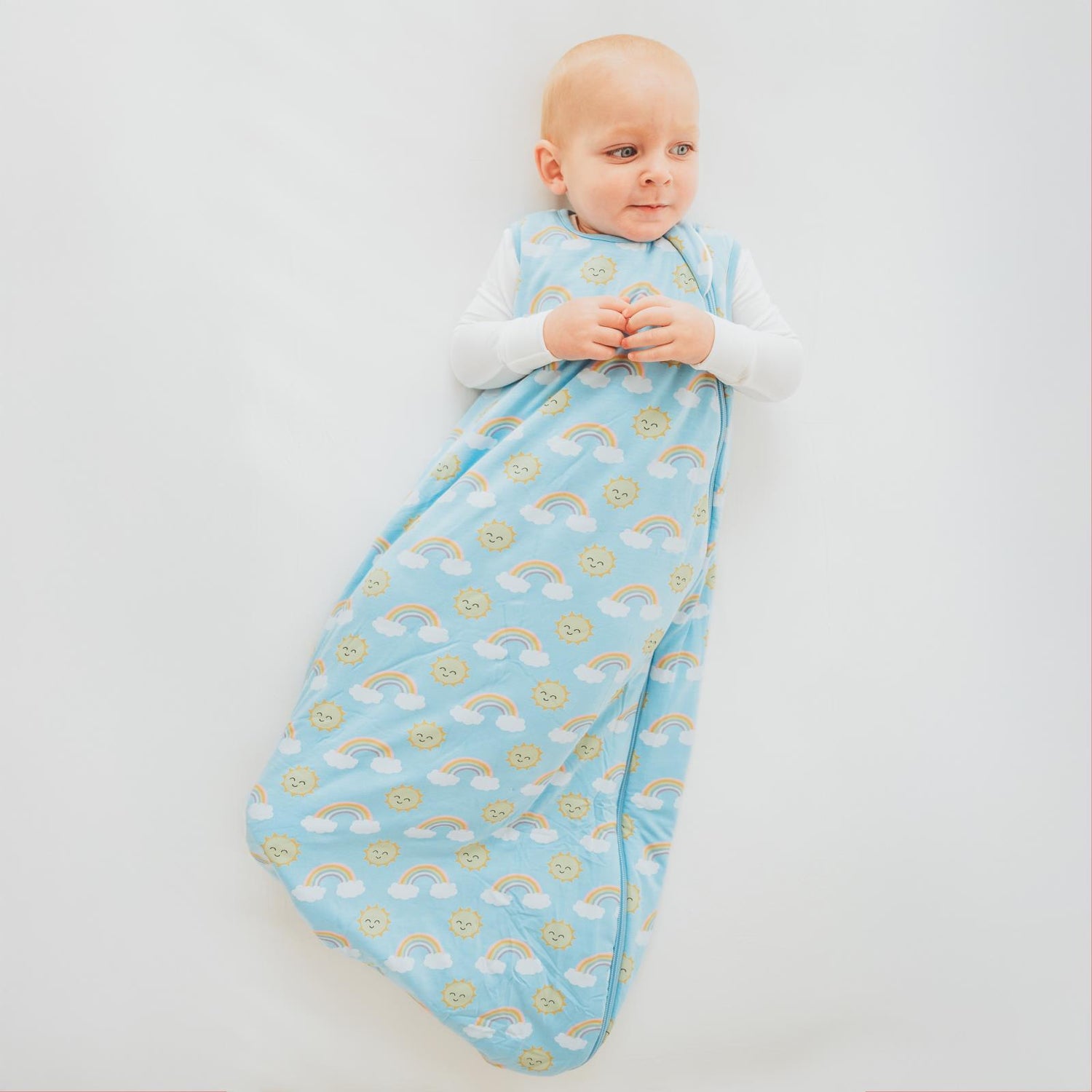 Print Fluffle Sleep Bag in Sunshine and Rainbows (315190)
