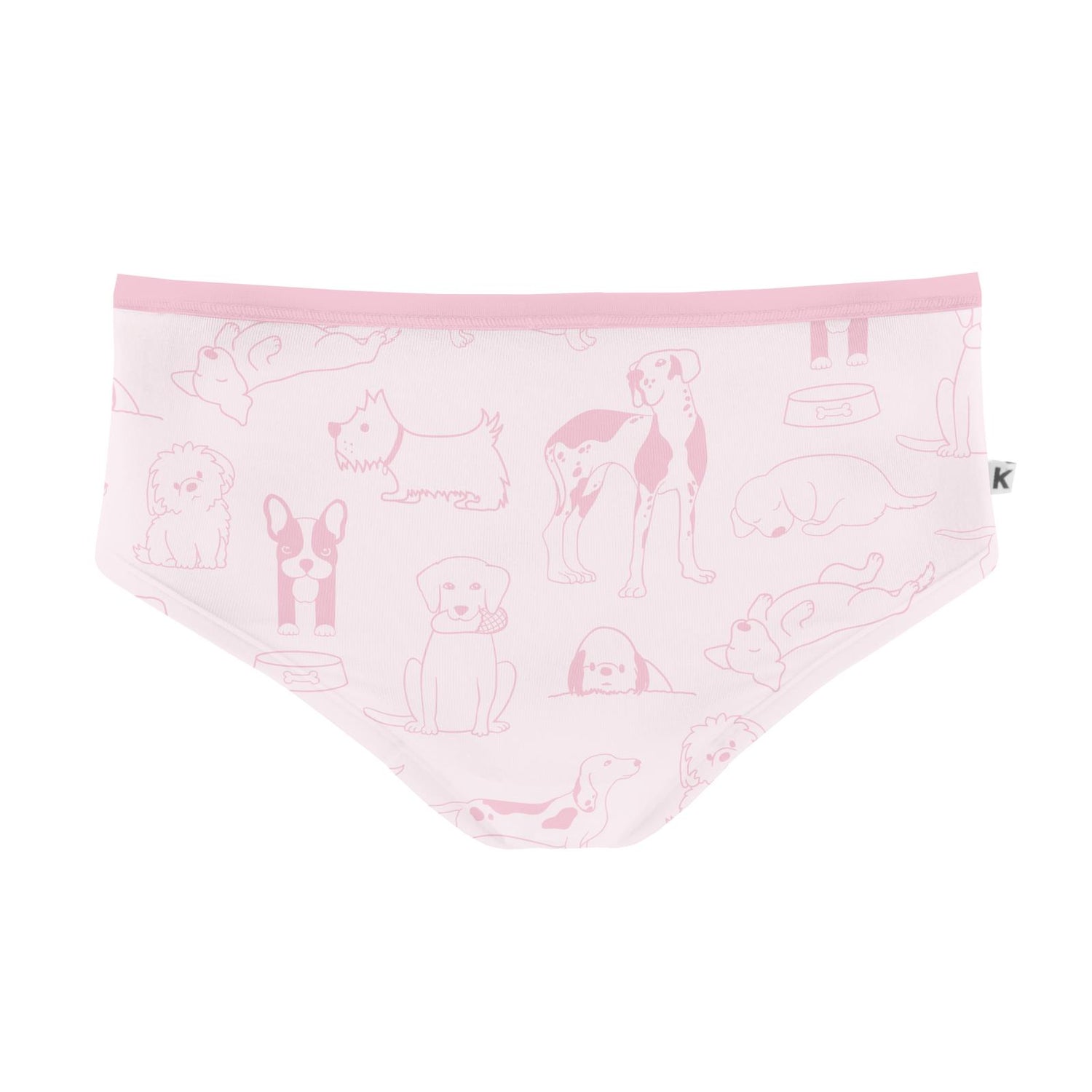 Women's Print Classic Brief in Shrinking Violet Dogs (315280)