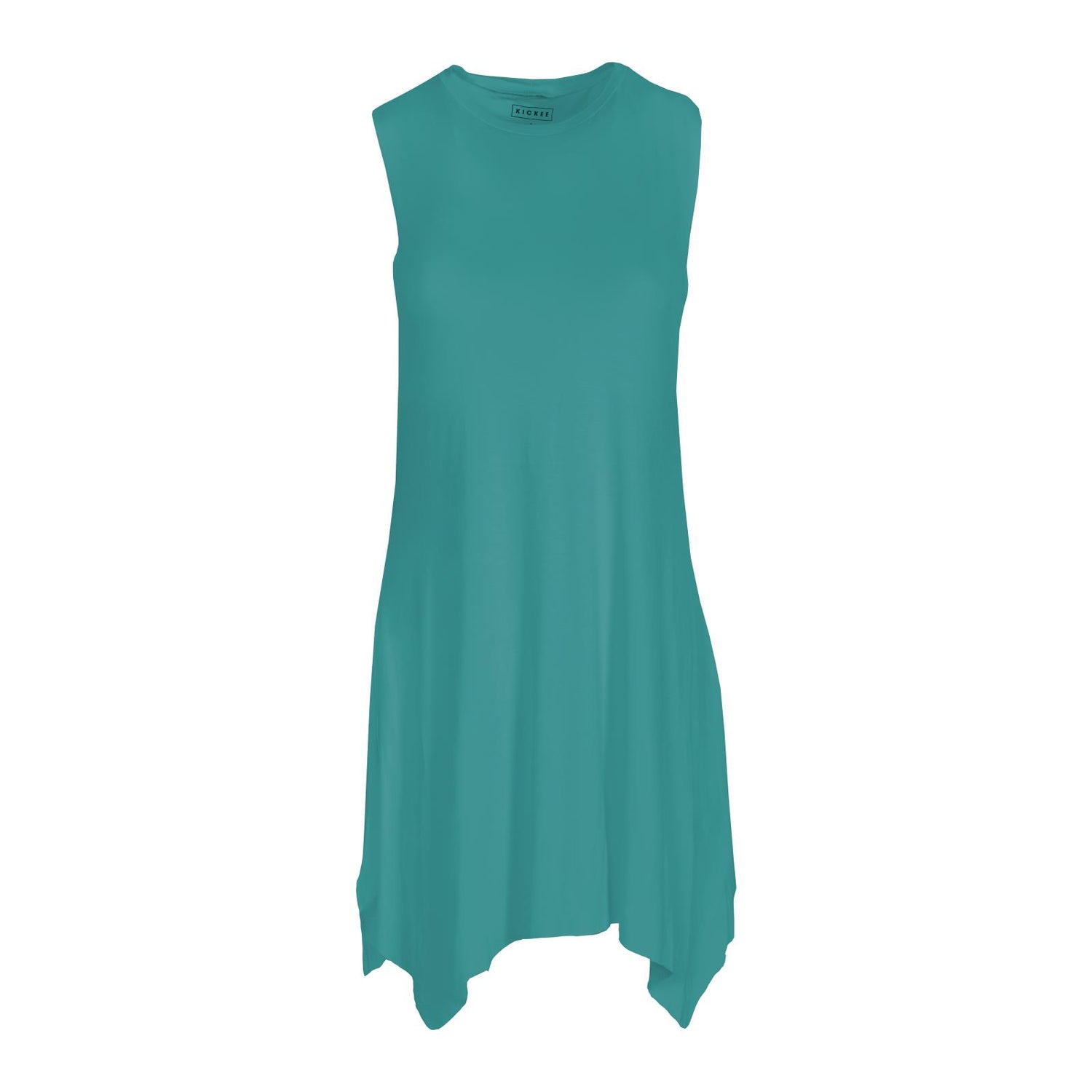 Women's Raw Edge Tank Dress in Agave (341526)