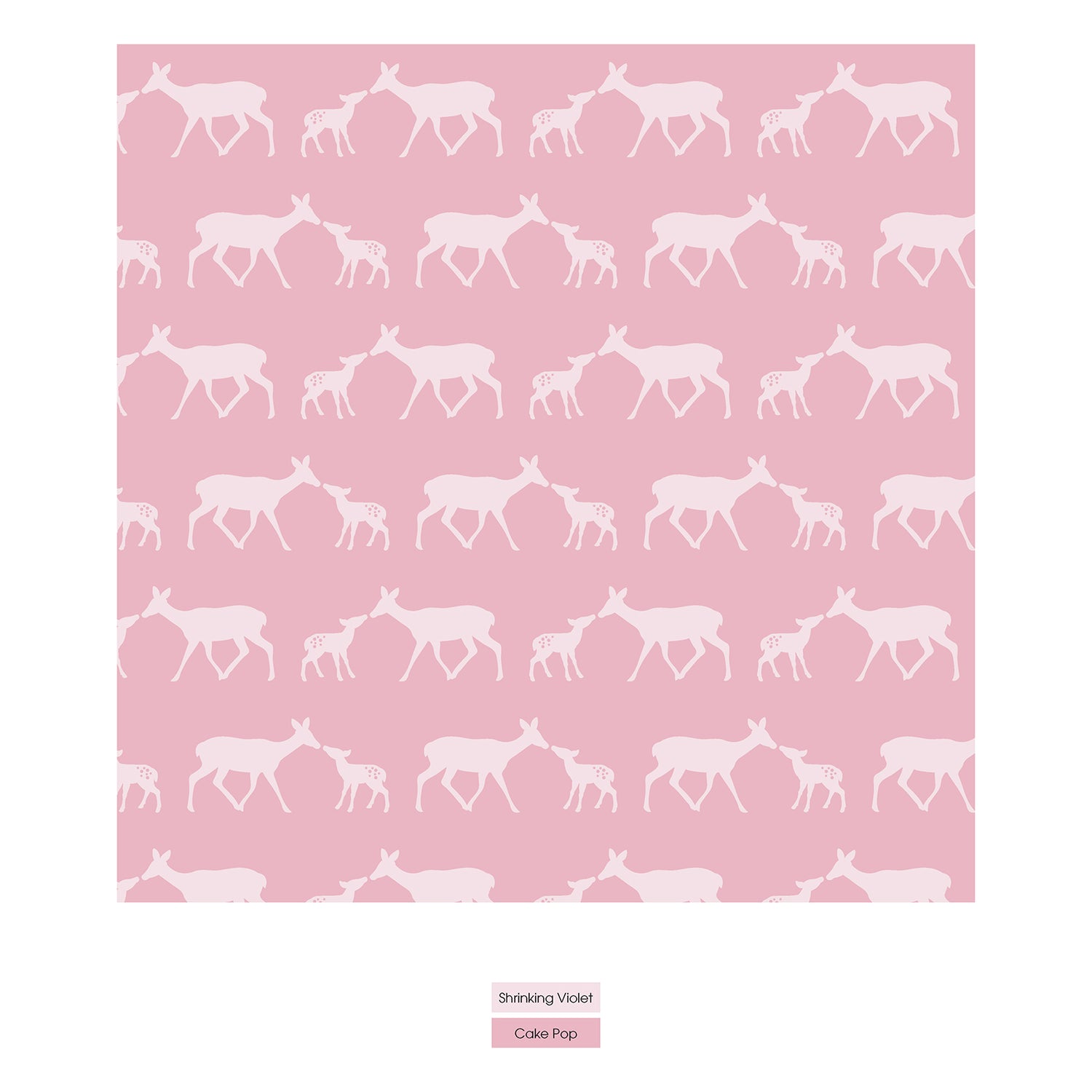 Print Classic Ruffle Footie with 2 Way Zipper in Cake Pop Doe & Fawn
