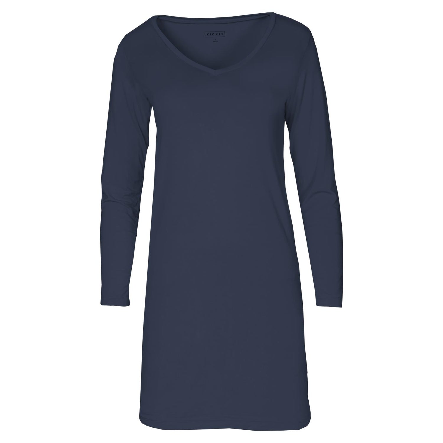 Womens Long Sleeve V-Neck Nightshirt in Spellbound (362943)