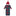 Print Layette Gown Converter & Single Knot Hat Set in Peacock Plaid