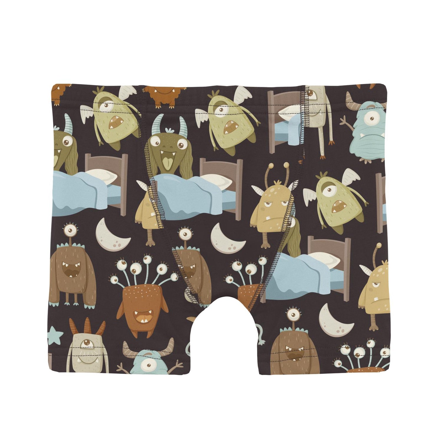 Print Boy's Boxer Brief in Midnight Monsters Under the Bed (353031)