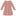 Print Long Sleeve Twirl Dress with Pockets in Blush Rudolph